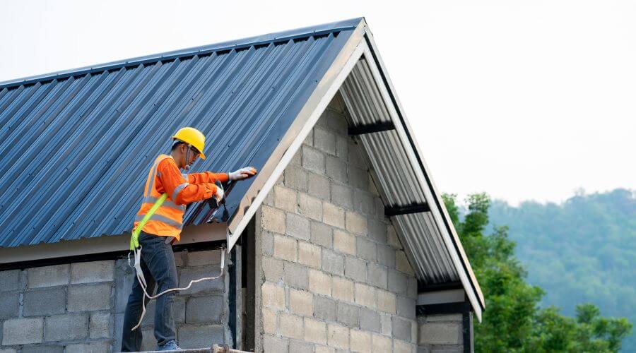 Professional metal roof installation in Oakley, UT